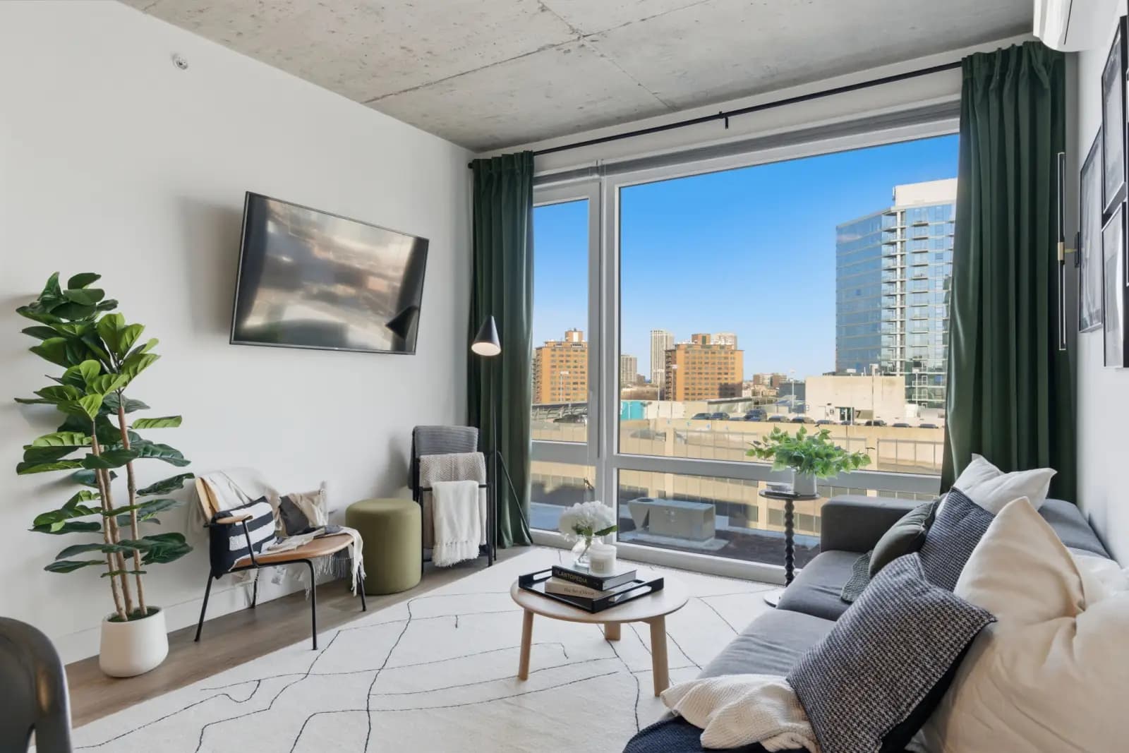 Building interior at Post Chicago near DePaul University