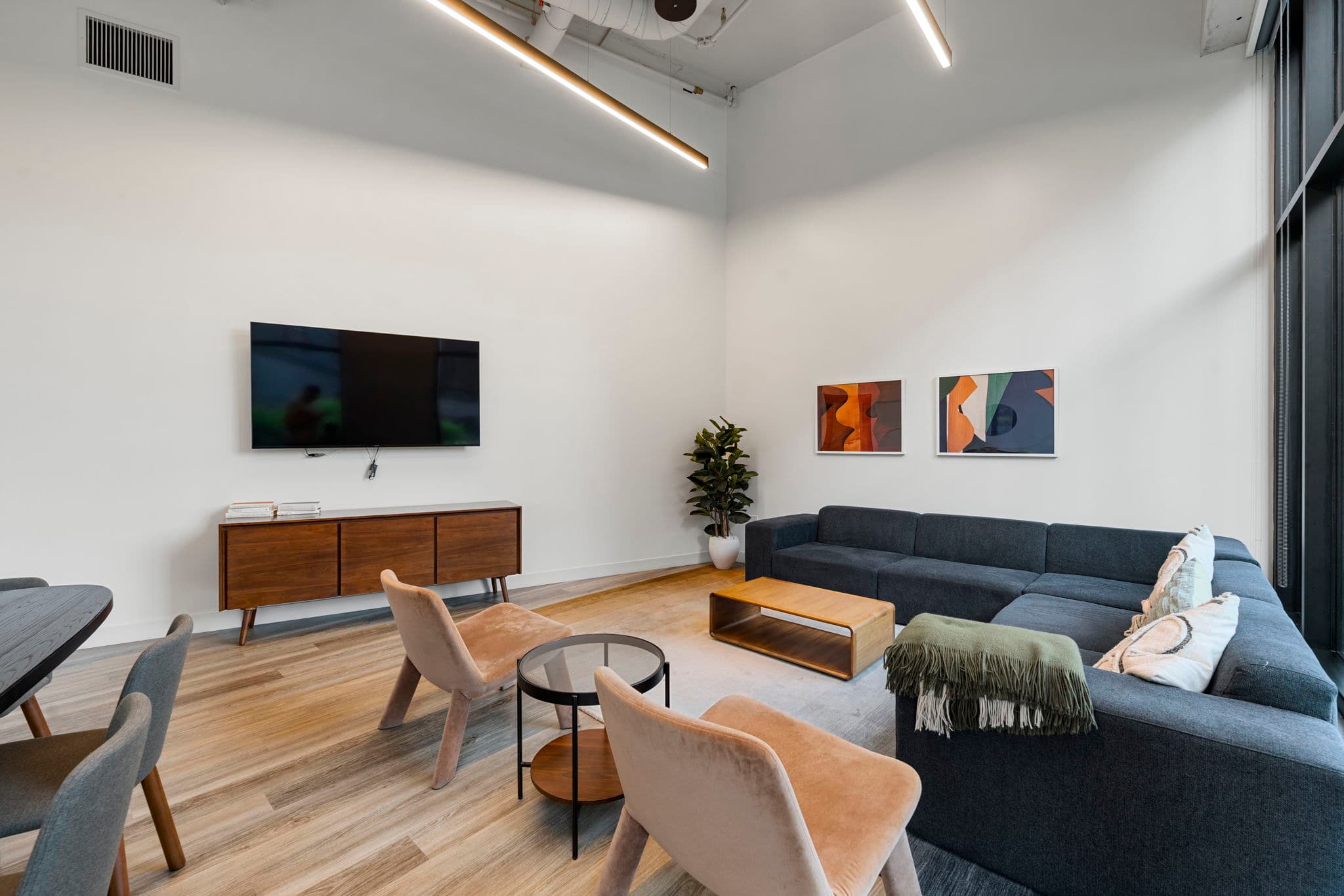 Student workspace at Post Chicago